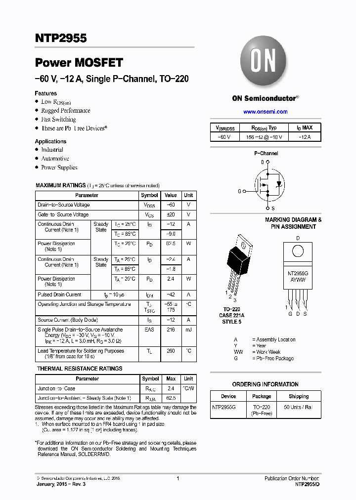 NTP2955G_8796322.PDF Datasheet