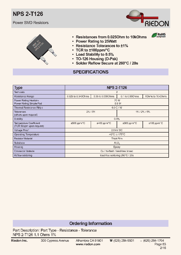 NPS2-T126-16_8797792.PDF Datasheet
