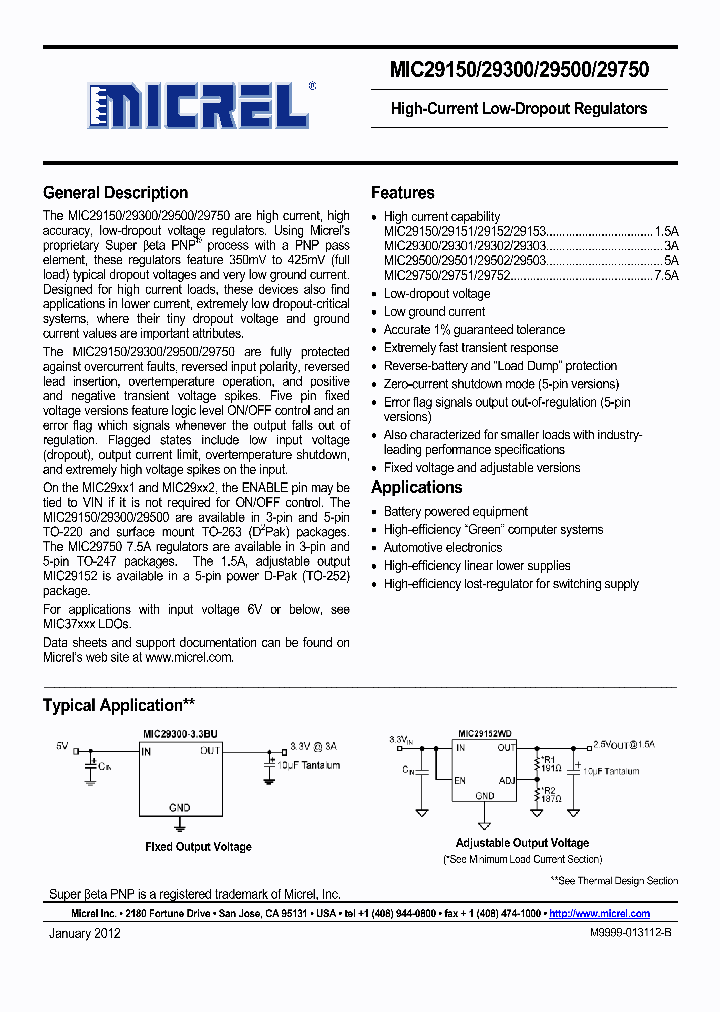 MIC29150-33BT_8801149.PDF Datasheet