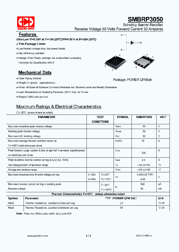 SMBRP3050_8802505.PDF Datasheet