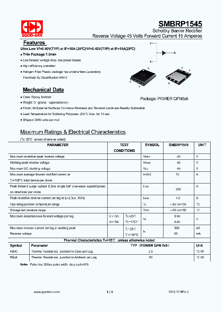 SMBRP1545_8802499.PDF Datasheet