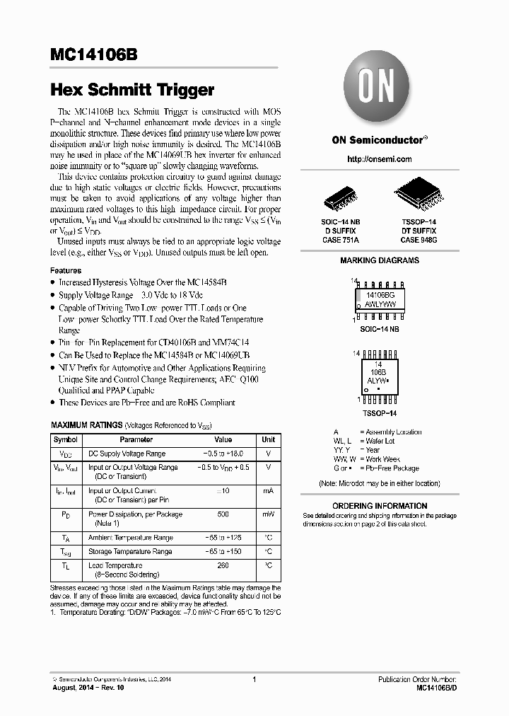 MC14106BDG_8804932.PDF Datasheet