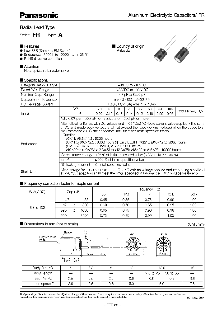 EEUFR2A101_8805067.PDF Datasheet