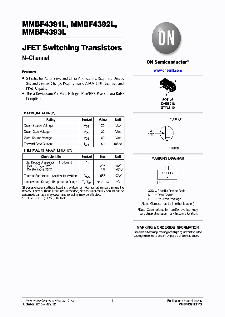 MMBF4391L_8805365.PDF Datasheet