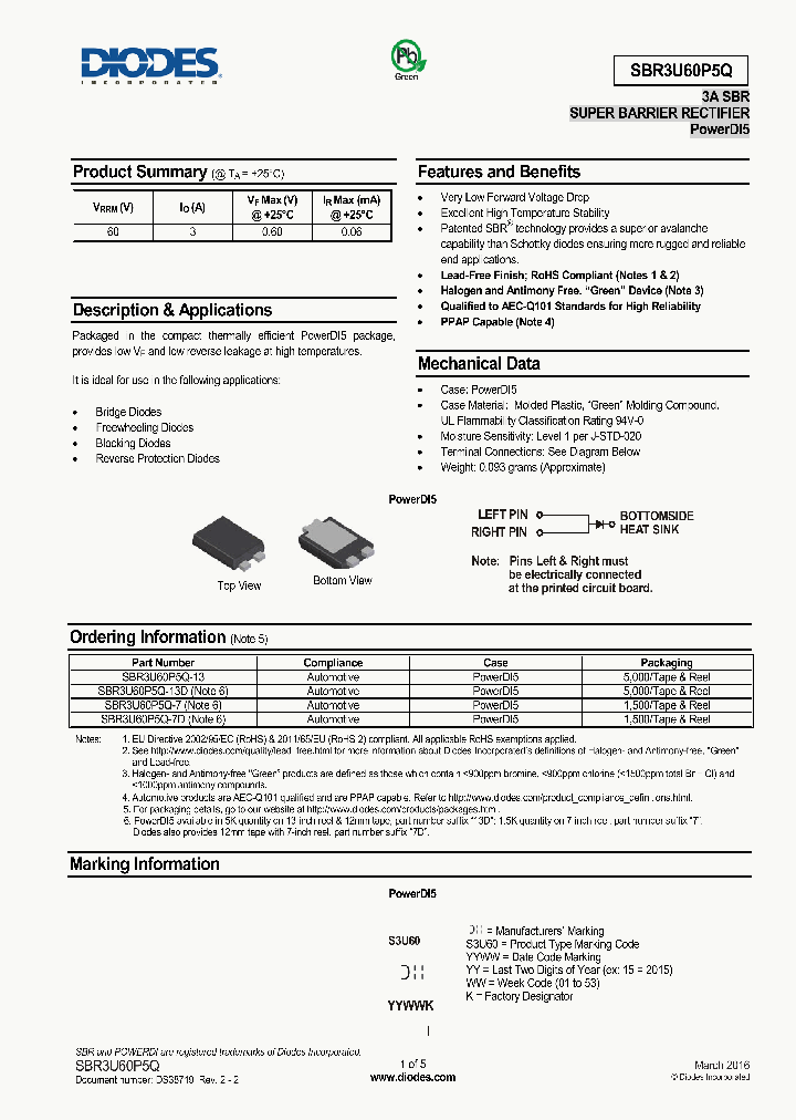 SBR3U60P5Q-7_8805472.PDF Datasheet