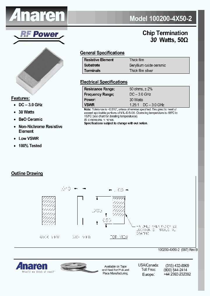 100200-4X50-2_8807602.PDF Datasheet