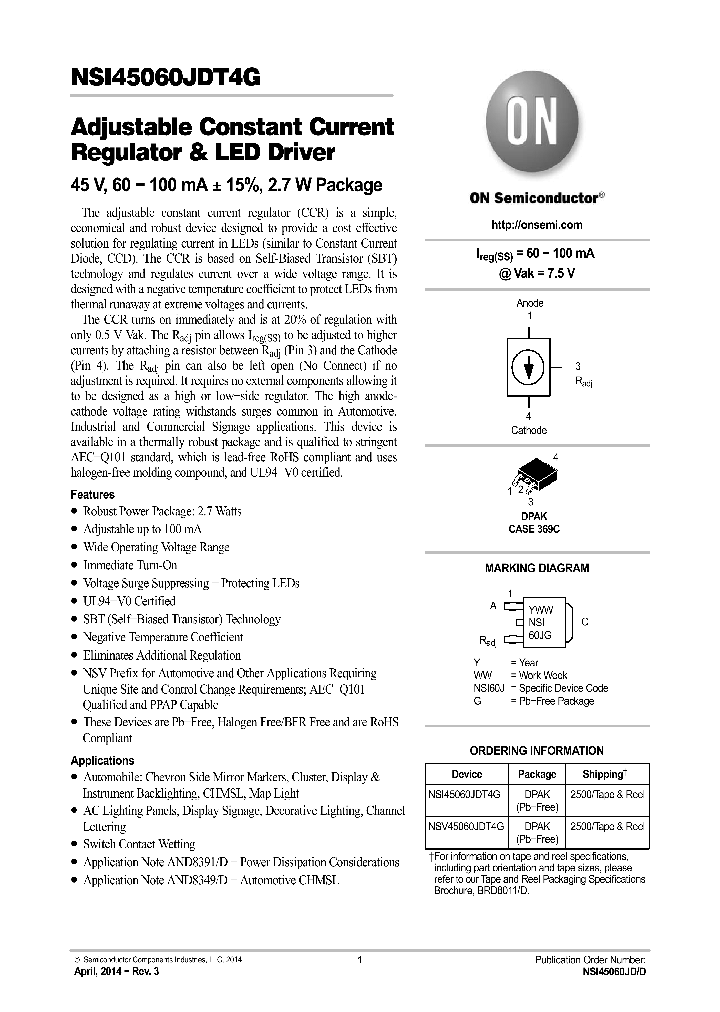 NSV45060JDT4G_8808700.PDF Datasheet