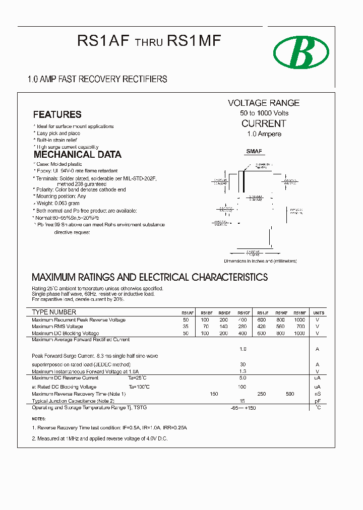 RS1AF_8809280.PDF Datasheet
