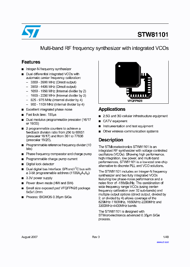STW81101-EVB2G_8809651.PDF Datasheet