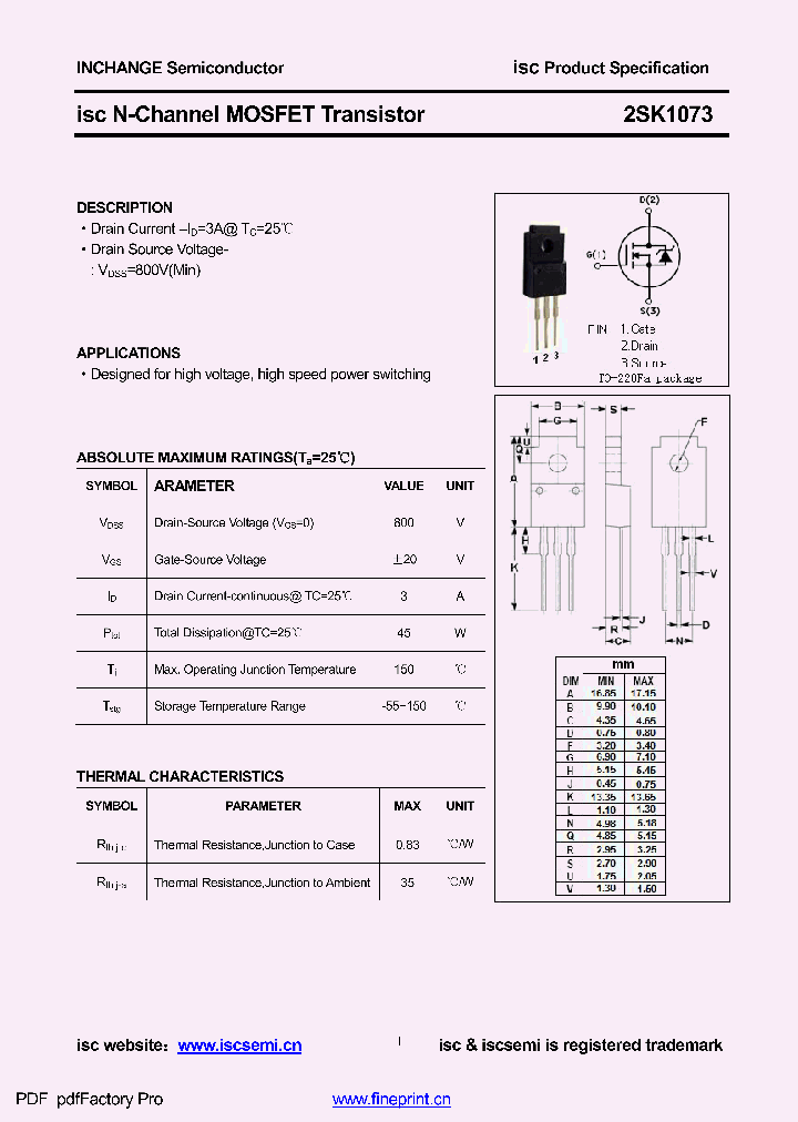 2SK1073_8809852.PDF Datasheet
