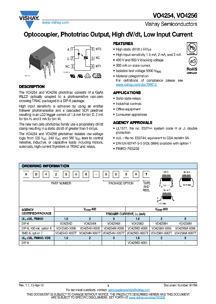VO4254D-X006_8809987.PDF Datasheet