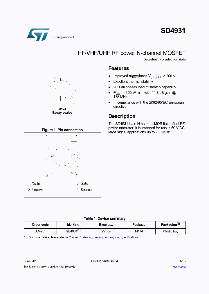 SD4931_8810825.PDF Datasheet