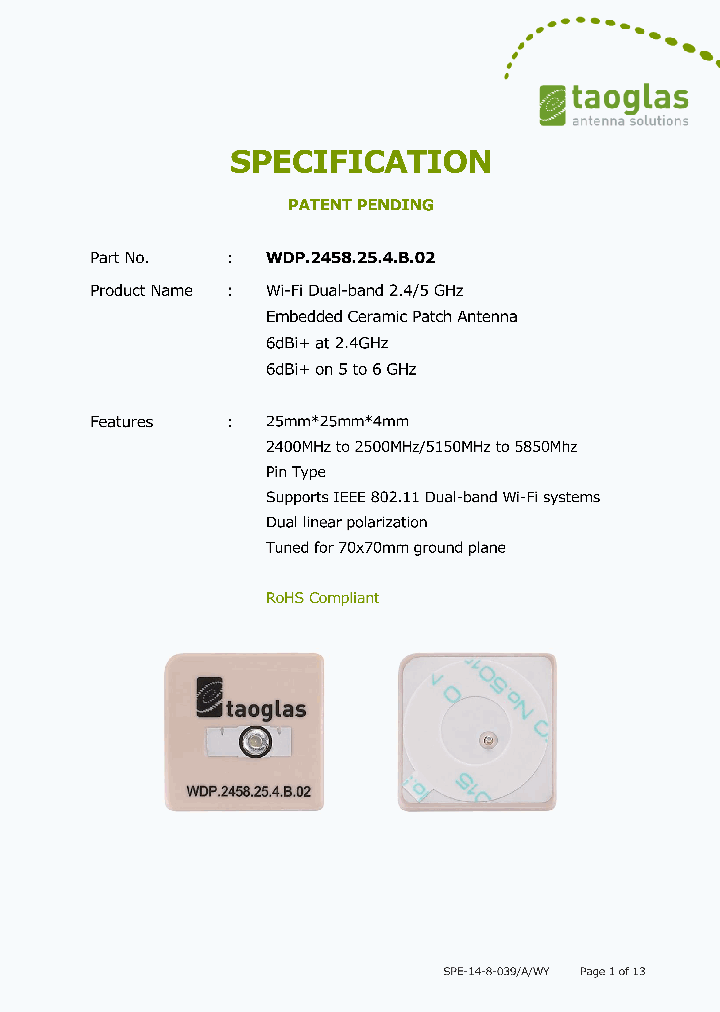 WDP2458254B02_8811286.PDF Datasheet