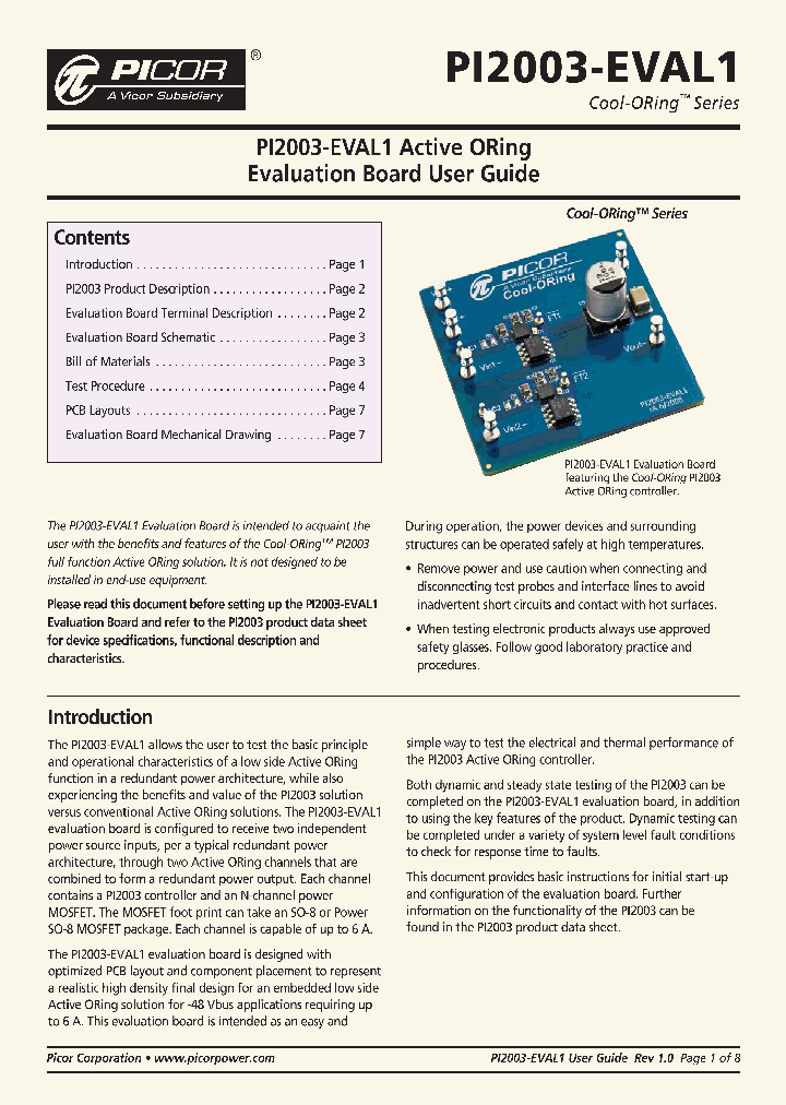 PI2003-EVAL1_8813528.PDF Datasheet