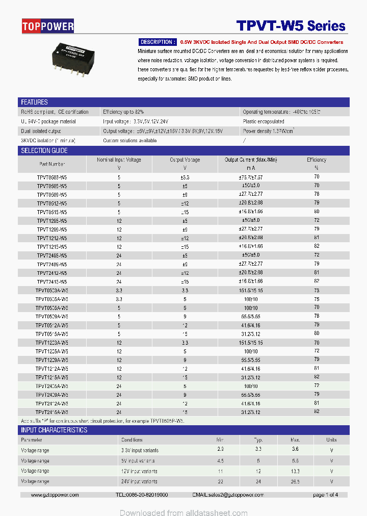 TPVT2409A-W5_8813692.PDF Datasheet