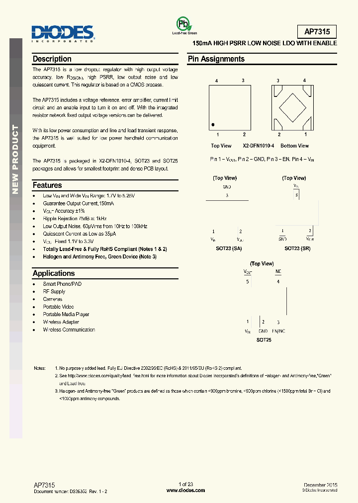AP7315-11FS4-7B_8814553.PDF Datasheet