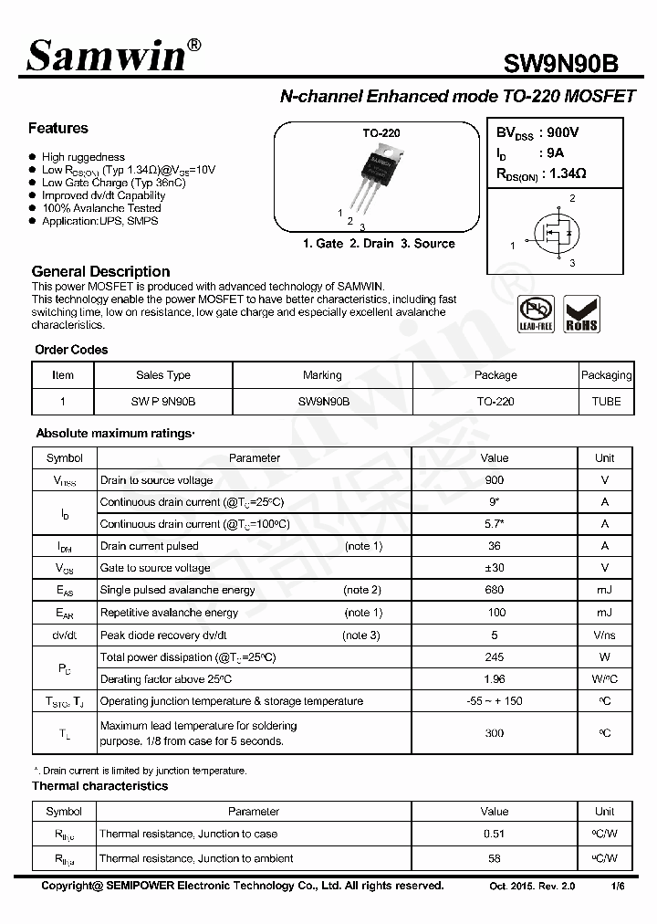 SW9N90B_8817027.PDF Datasheet
