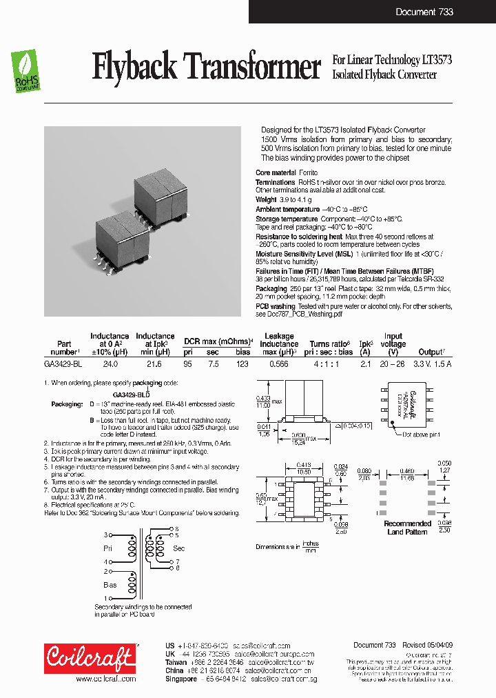 GA3429-BLD_8817180.PDF Datasheet