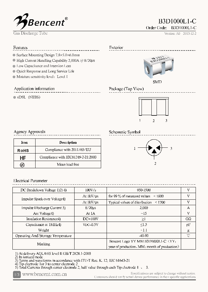 B3D1000L1-C_8819434.PDF Datasheet