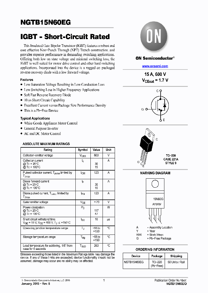 NGTB15N60EG_8820777.PDF Datasheet