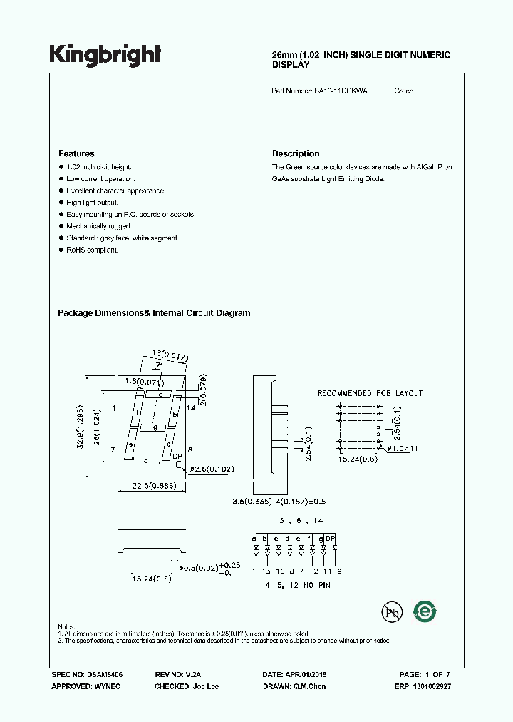 SA10-11CGKWA_8821076.PDF Datasheet
