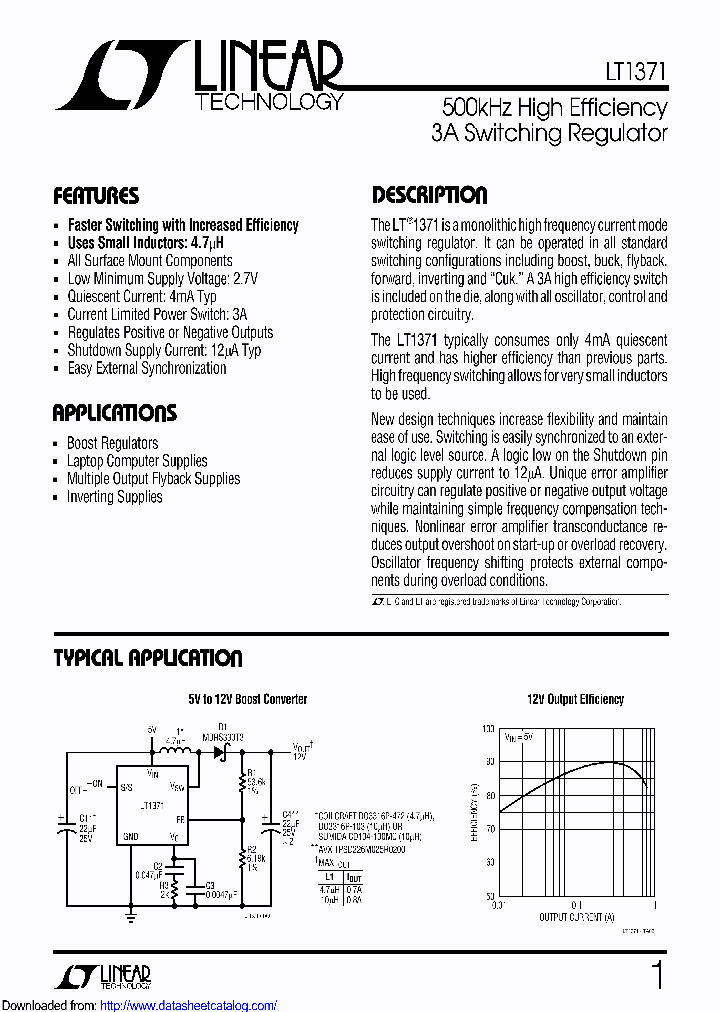 LT1371HVIT7PBF_8822594.PDF Datasheet