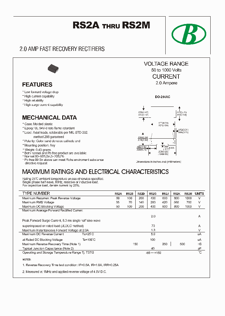 RS2ASMA_8824328.PDF Datasheet
