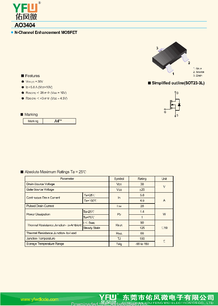 AO3404-SOT23-3L_8824579.PDF Datasheet