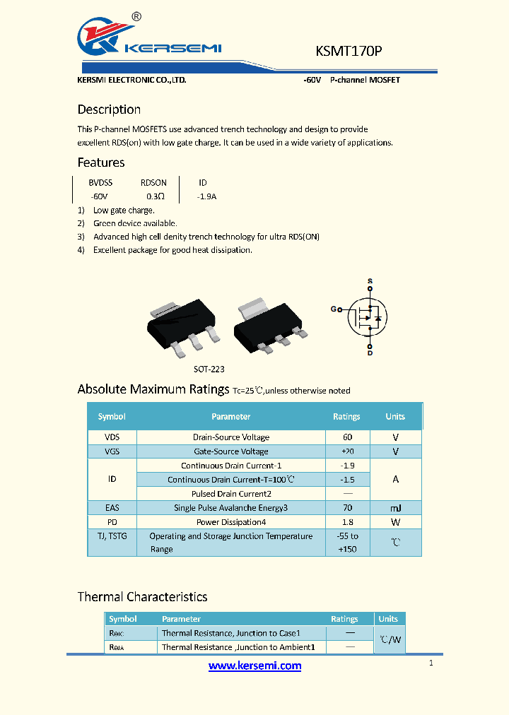 KSMT170P_8824785.PDF Datasheet
