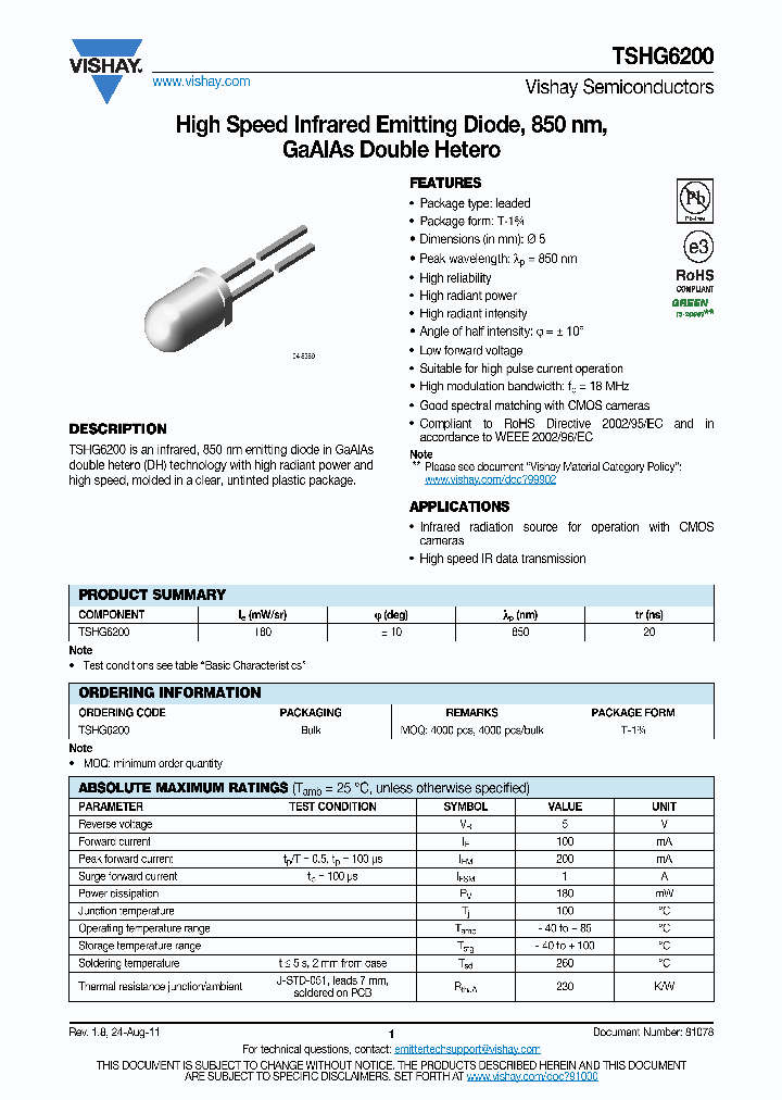 TSHG6200_8824866.PDF Datasheet