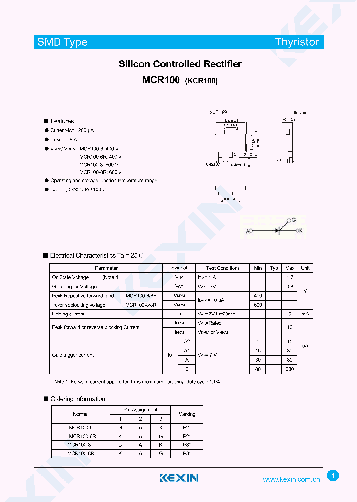 MCR100_8825415.PDF Datasheet