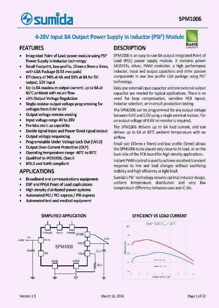 SPM1006-1V2C_8825666.PDF Datasheet