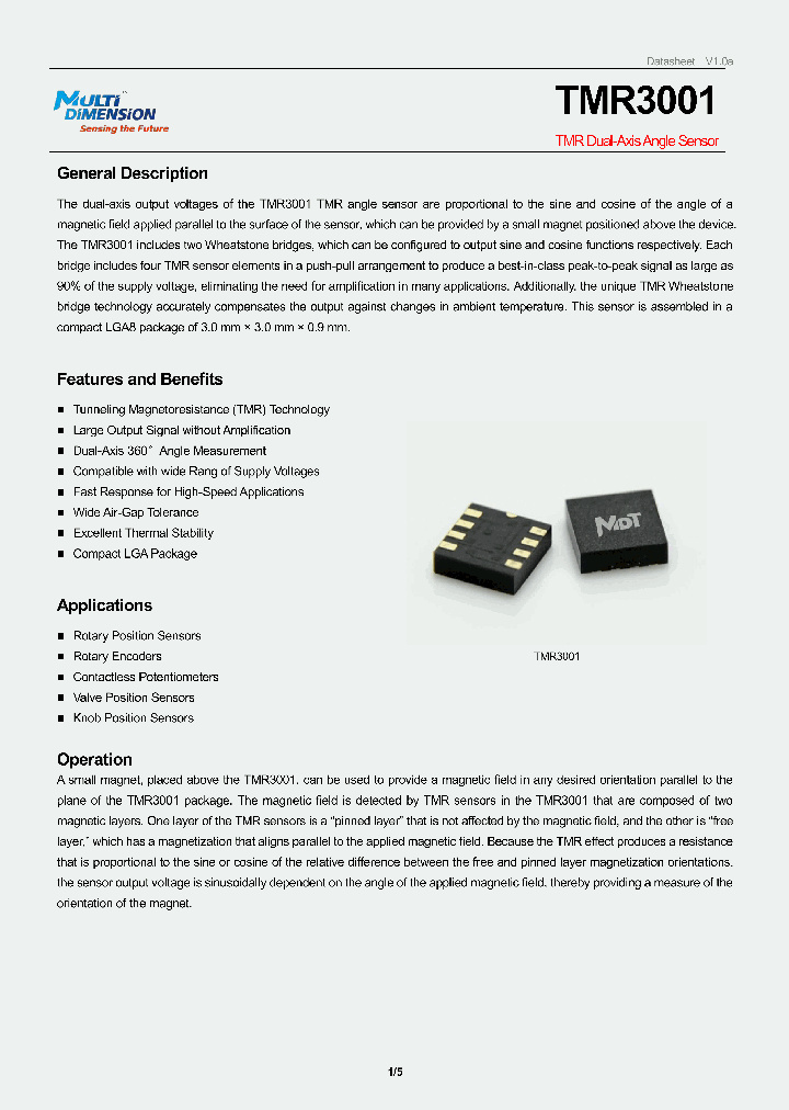 TMR3001_8828482.PDF Datasheet