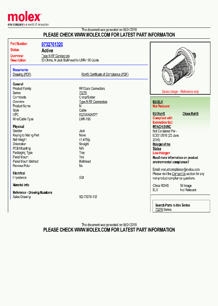 0732761320_8828768.PDF Datasheet