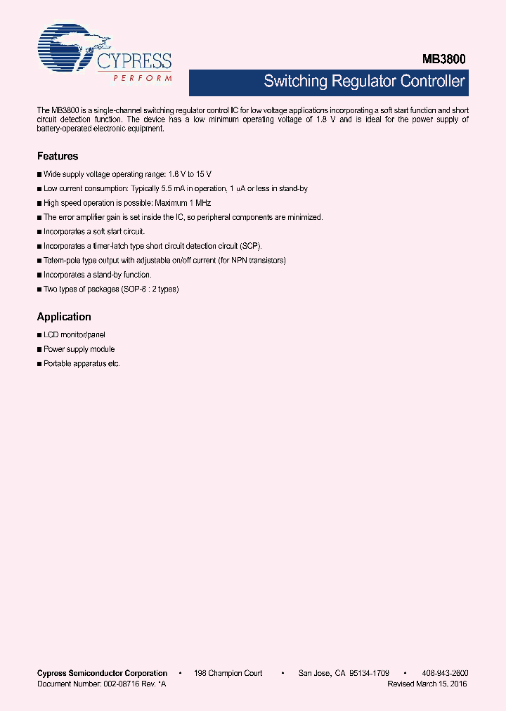 MB3800_8830420.PDF Datasheet