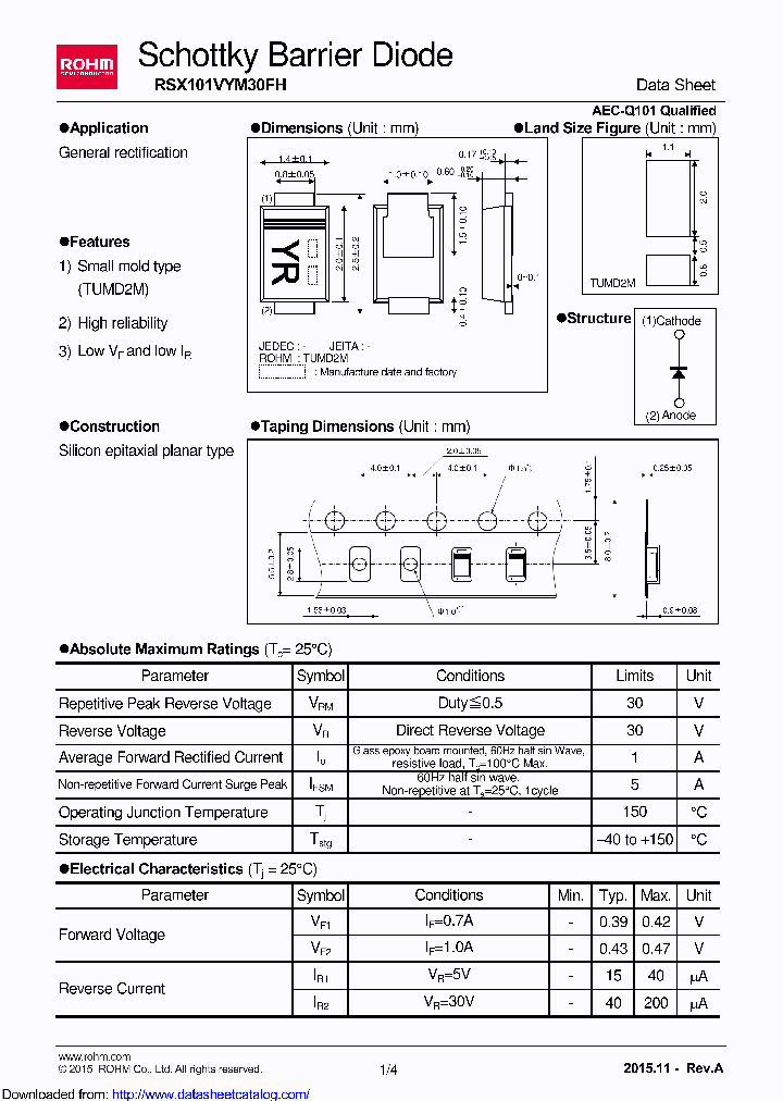 RSX101VYM30FHTR_8830838.PDF Datasheet
