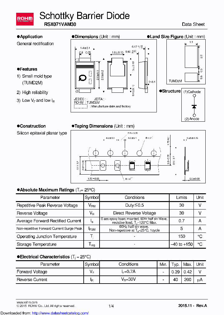 RSX071VAM30_8830828.PDF Datasheet