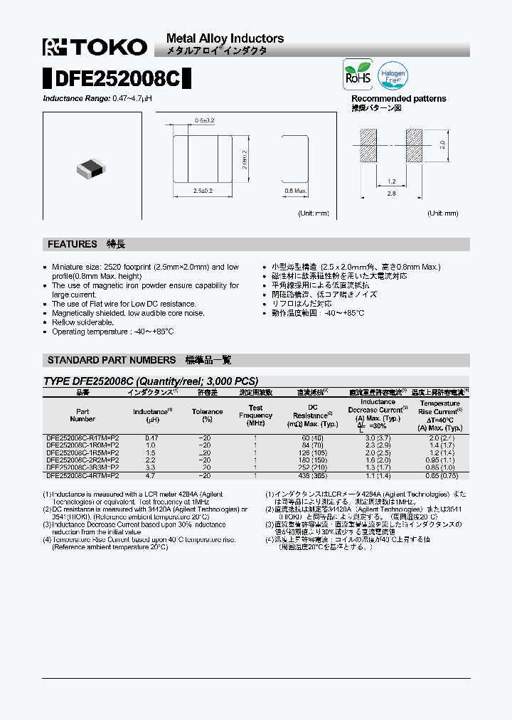 DFE252008C-1R5M_8831361.PDF Datasheet