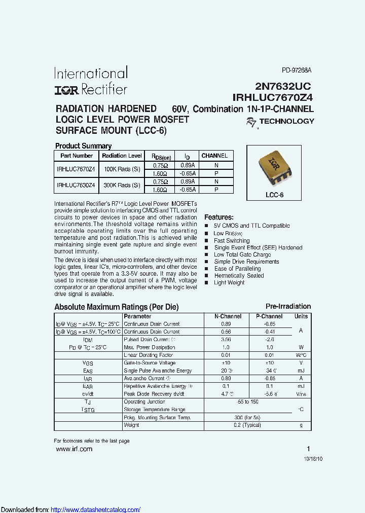 IRHLUC7670Z4_8831287.PDF Datasheet