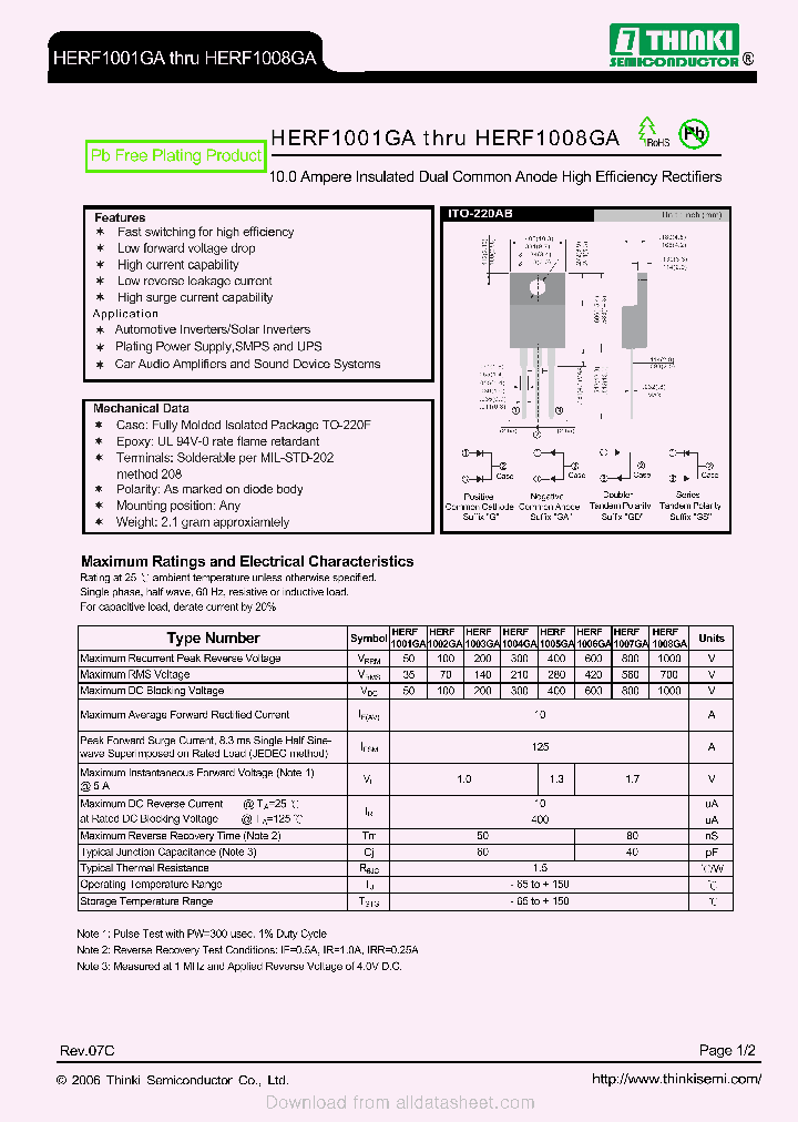 HERF1003GA_8840122.PDF Datasheet