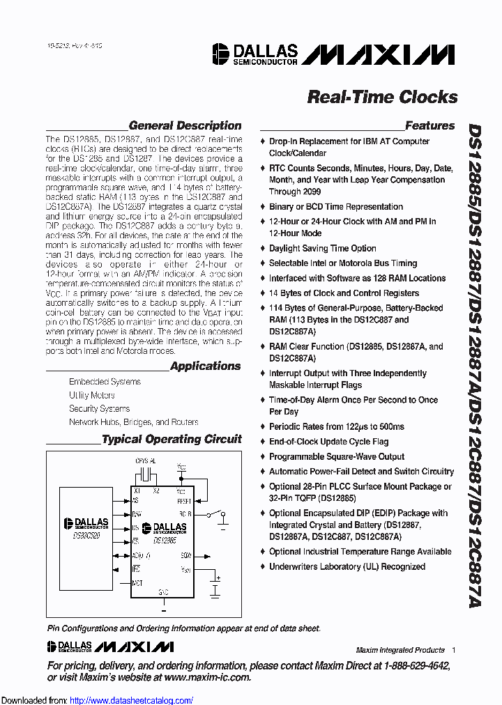 DS12885TN_8839971.PDF Datasheet