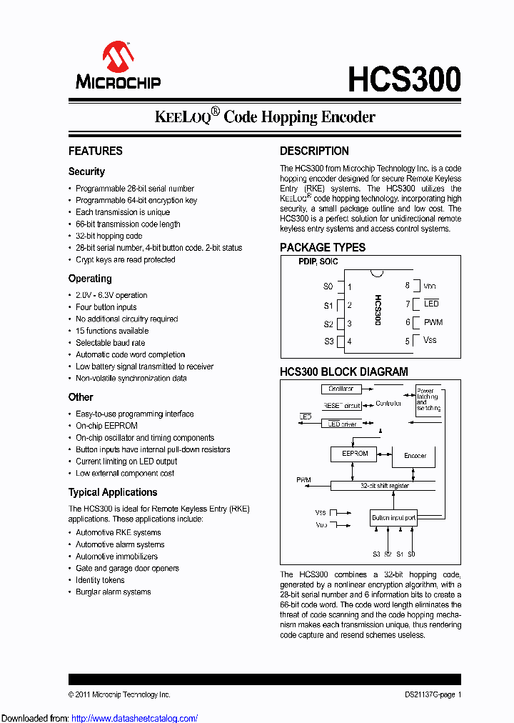 HCS300T-ISNVAO_8839312.PDF Datasheet