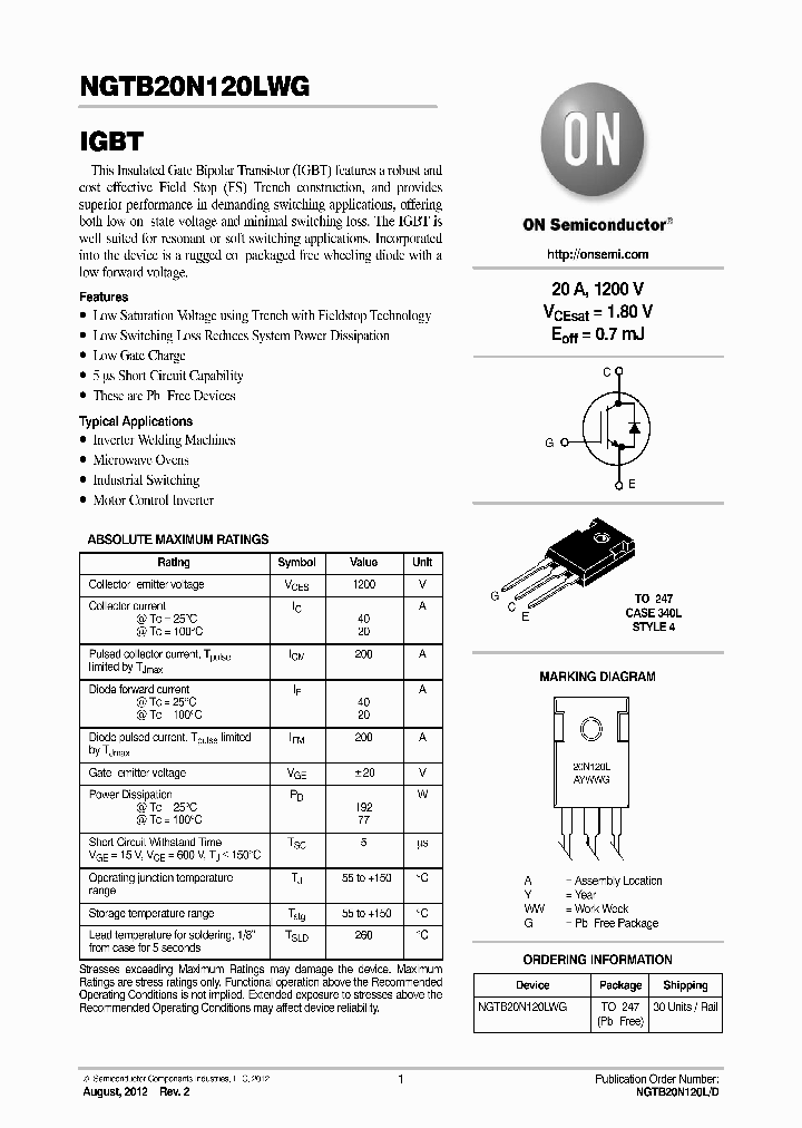 NGTB20N120L_8838194.PDF Datasheet