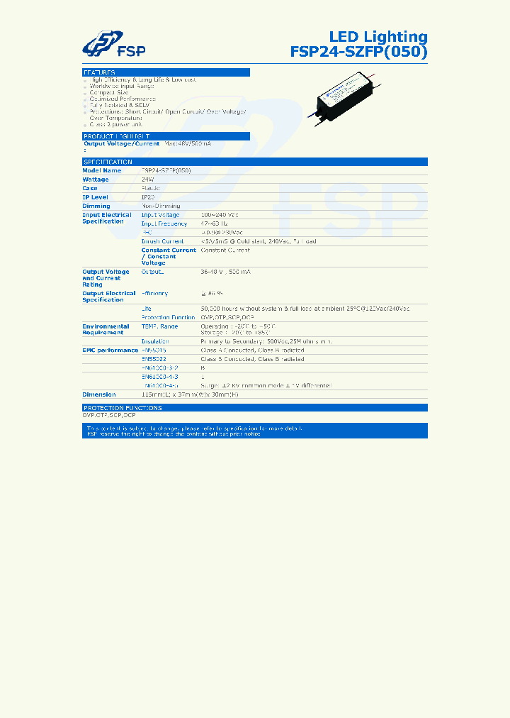 FSP24-SZFP050_8832082.PDF Datasheet