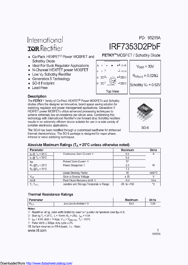 IRF7353D2TRPBF_8837064.PDF Datasheet