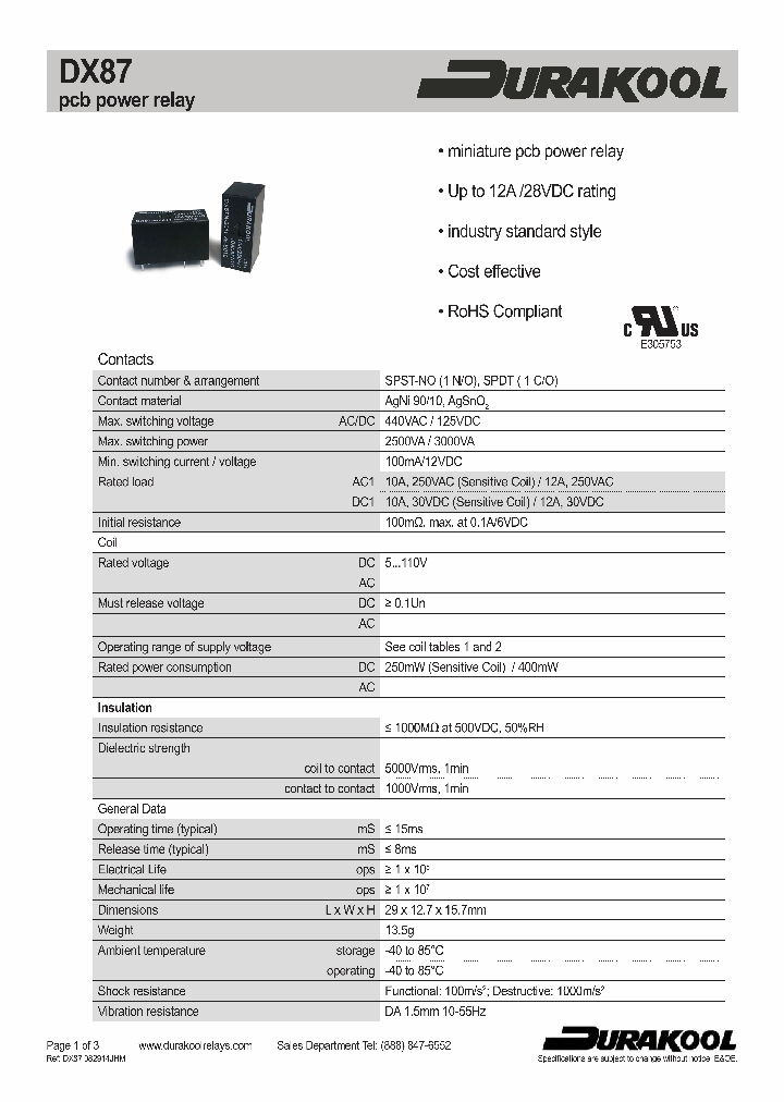 DX87_8832834.PDF Datasheet