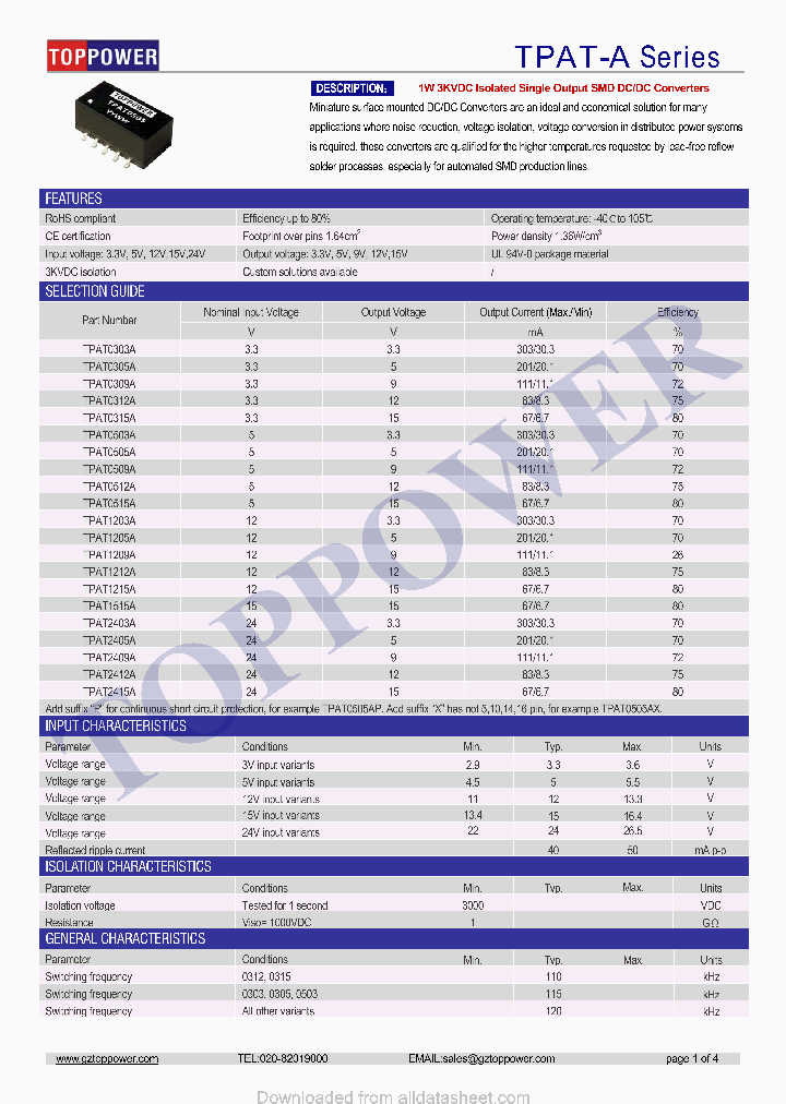 TPAT0305A_8833056.PDF Datasheet