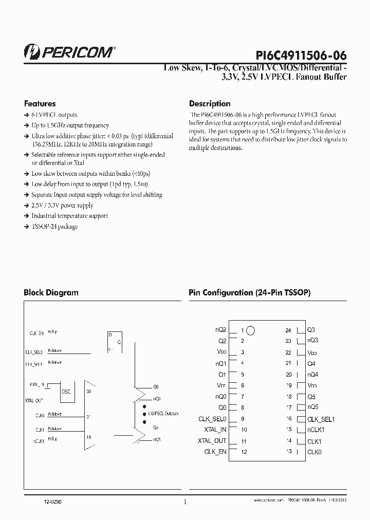 PI6C4911506-06LIE_8836467.PDF Datasheet
