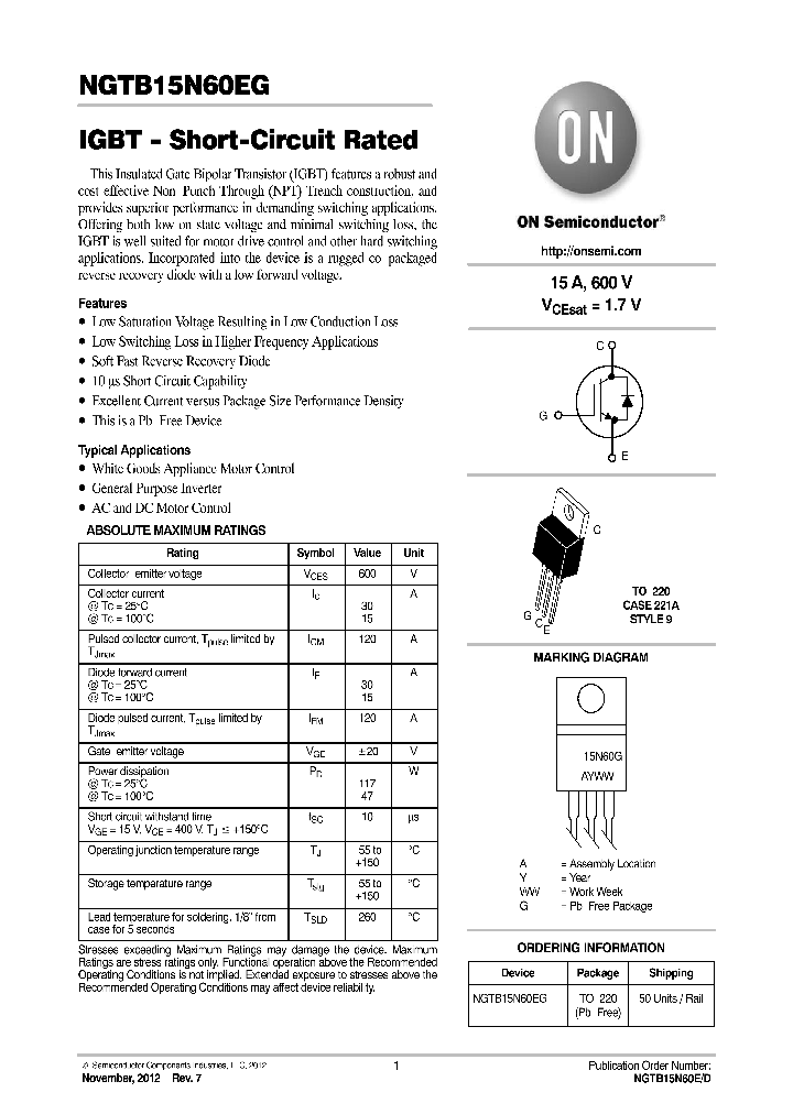 NGTB15N60E_8838191.PDF Datasheet