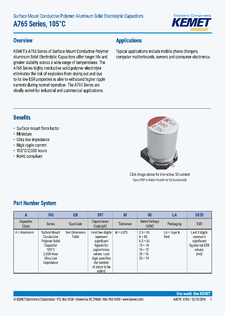 A765BG227M0JLAE020_8833775.PDF Datasheet